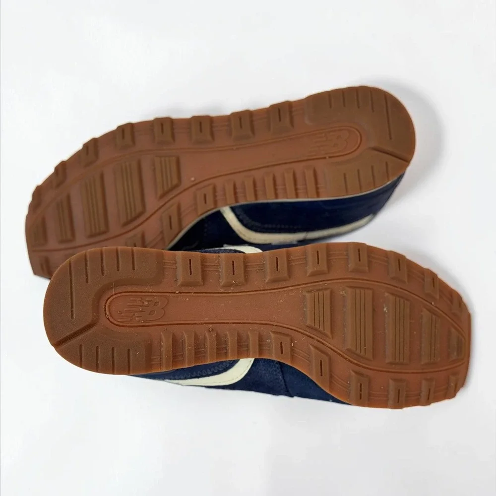 New Balance 996 Women's Navy Suede Running Sneakers Size 6.5 WR996TC Retro